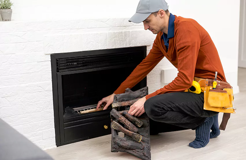 Wood Fireplace Repair in League City, TX
